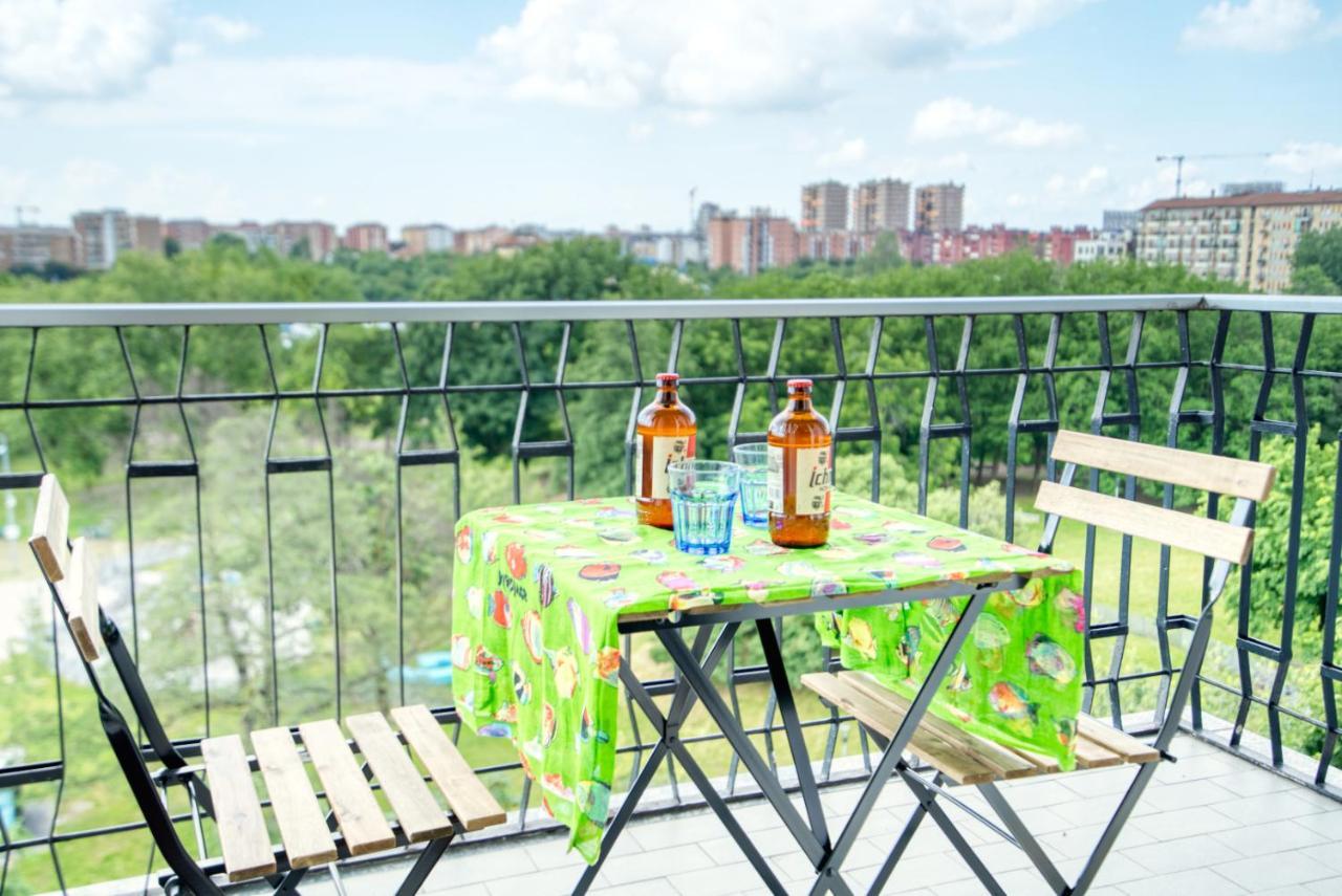 Caseospitali - Casa Park View, Ampio Trilocale Per Famiglie Sul Parco Milan Luaran gambar
